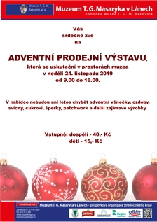 Muzeum T. G. Masaryka v Lánech - Tradiční prodejní vánoční výstava